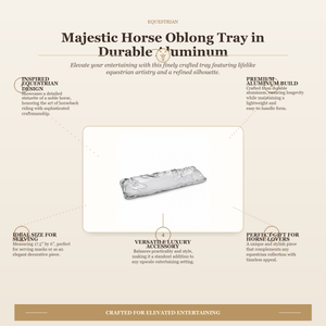 Horse Oblong Tray 11
