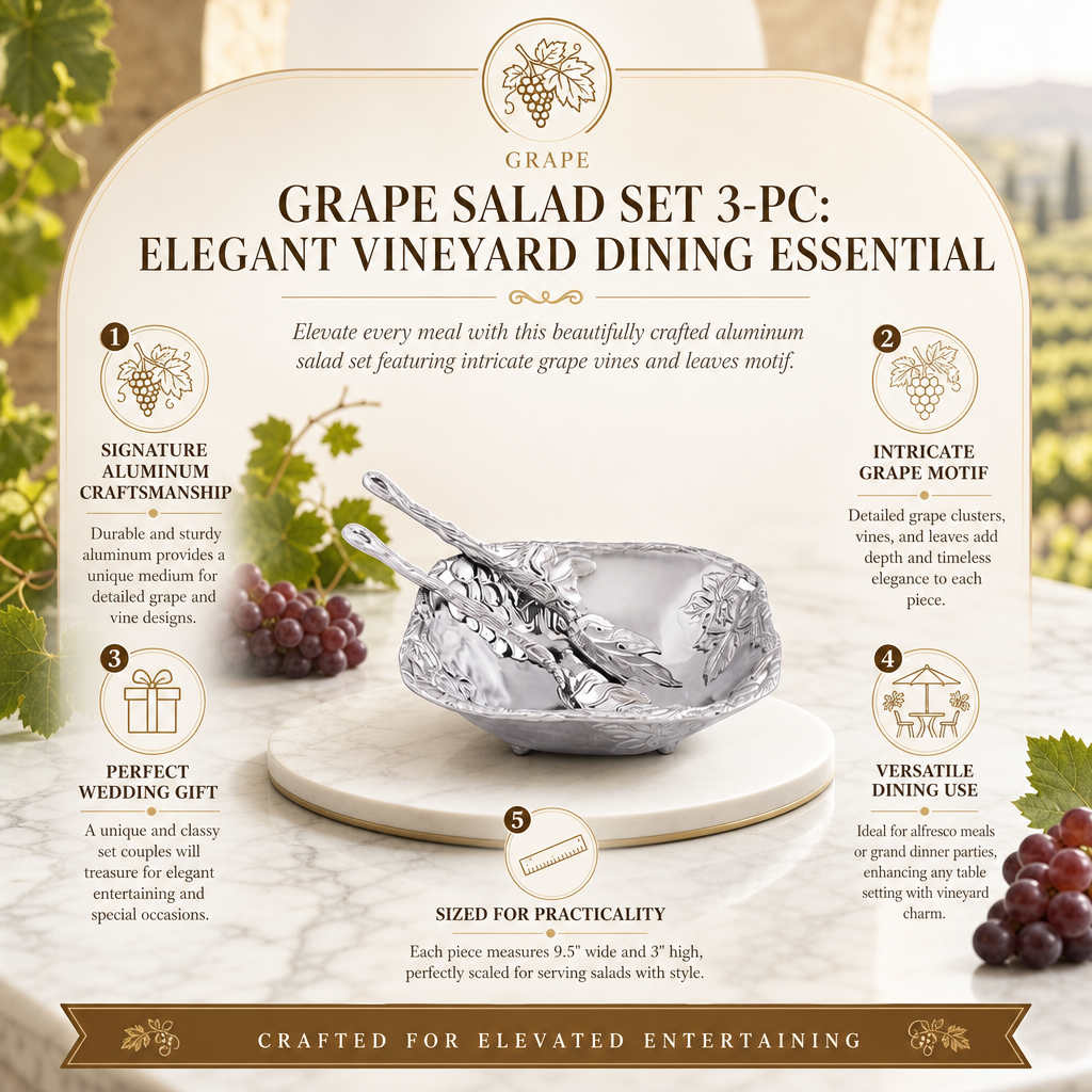 Grape Salad Set 3-Pc 6