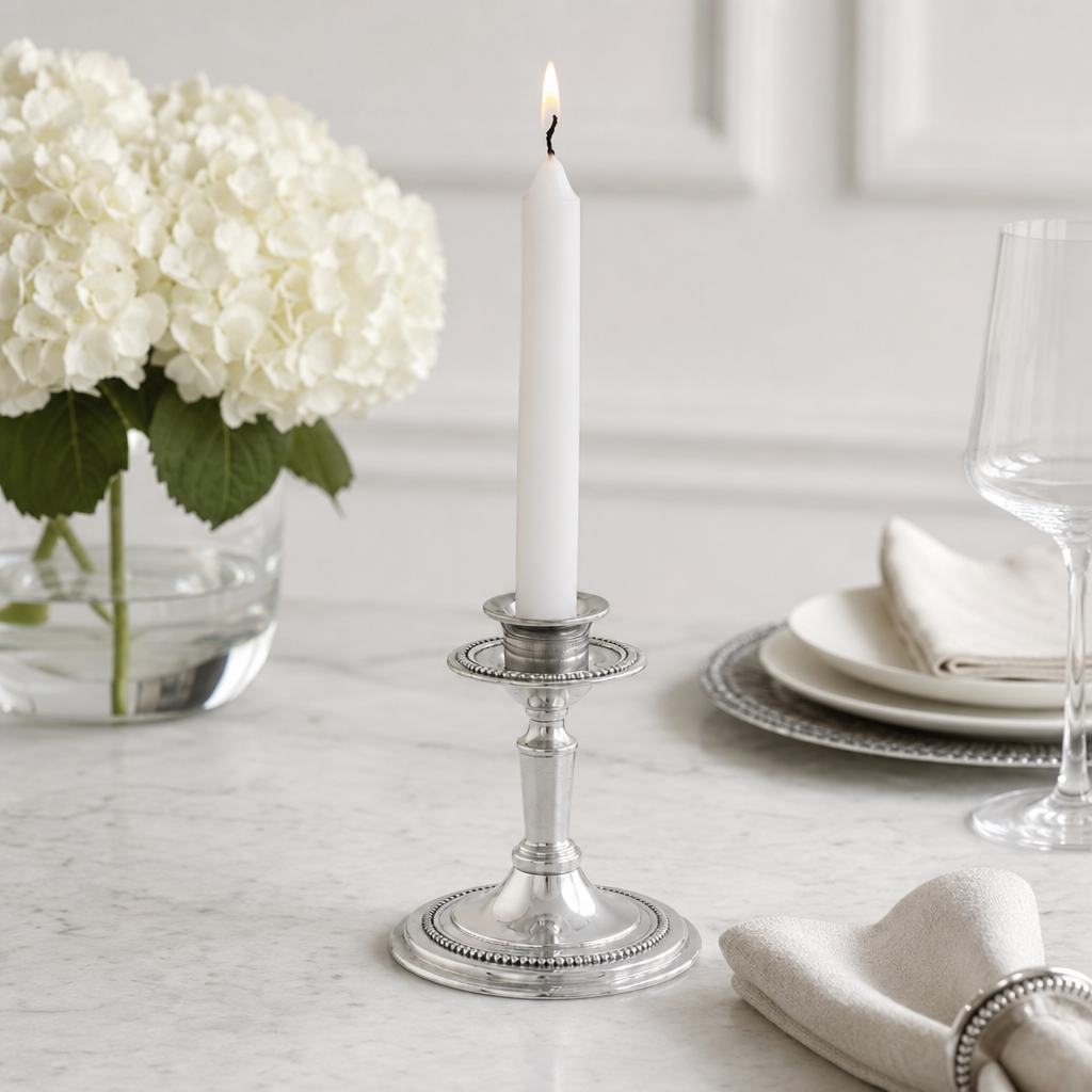 Beaded Candlestick -  Short 6