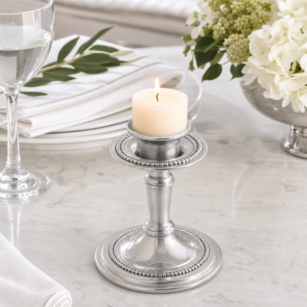 Beaded Candlestick -  Short 7