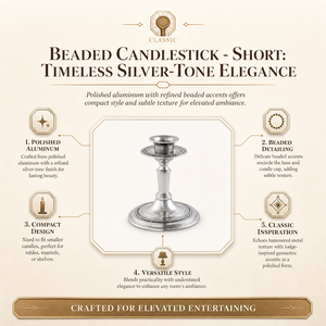 Beaded Candlestick -  Short 10