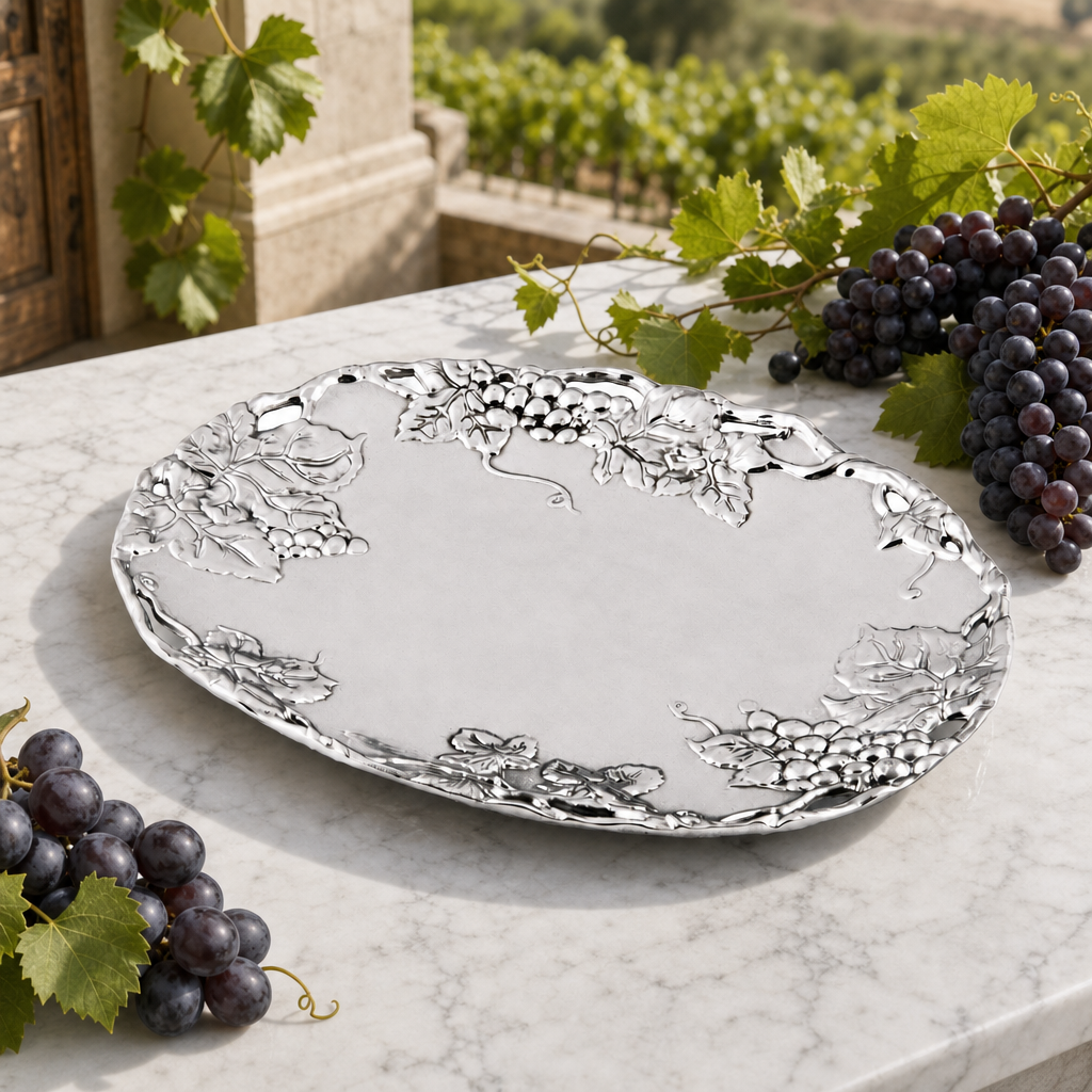 Grape Oval Platter 1