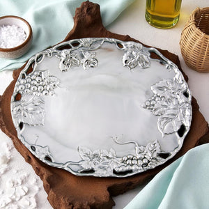 Grape Oval Platter