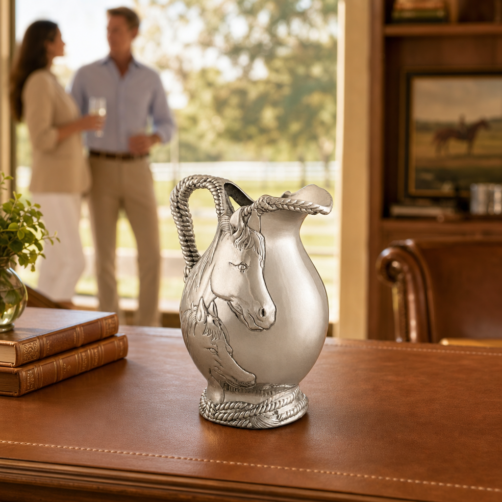 Horse and Rope Pitcher 9