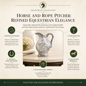 Horse and Rope Pitcher 12