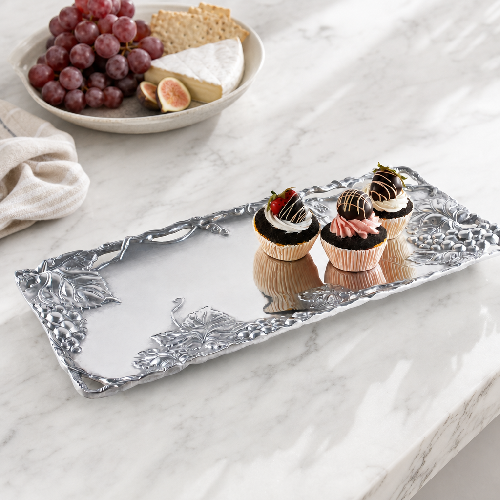 Grapevine Oblong Tray 7