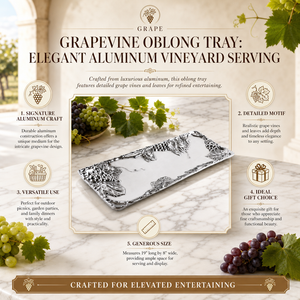 Grapevine Oblong Tray 10