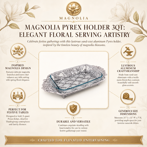 Magnolia Pyrex Holder 3qt 13