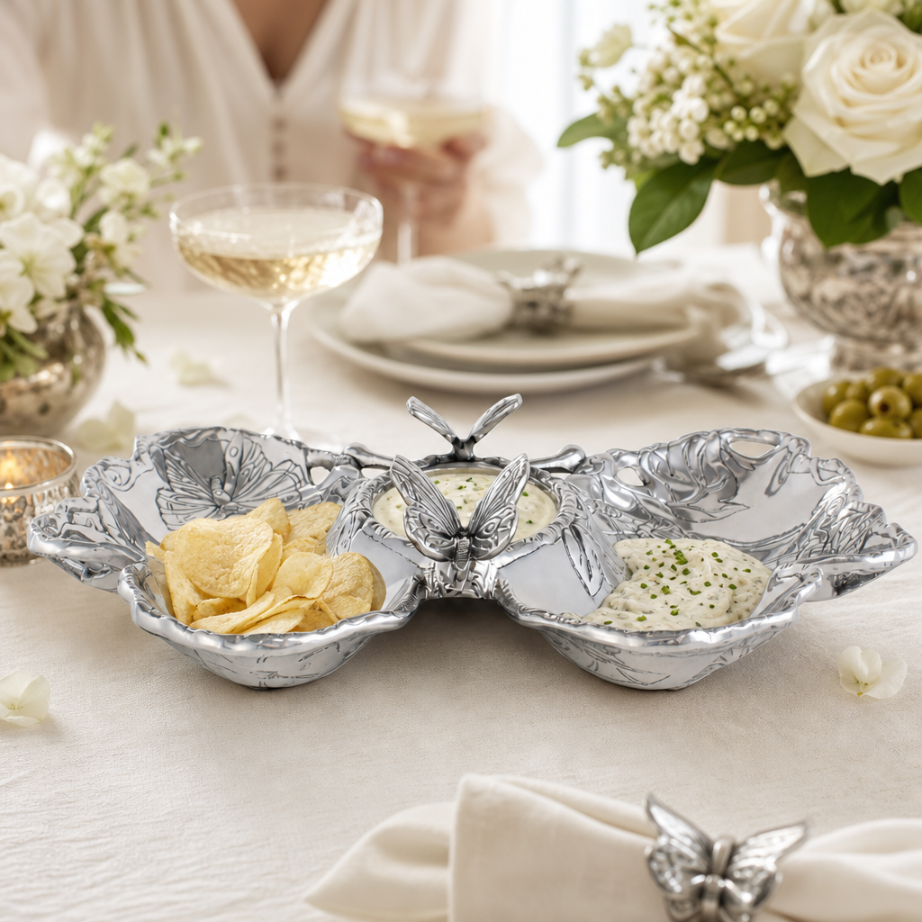 Butterfly Chip and Dip 8