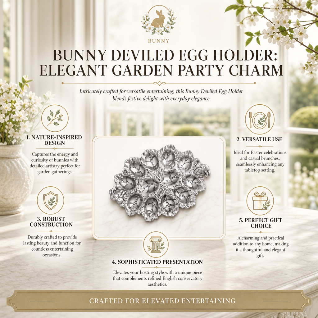 Bunny Deviled Egg Holder 14