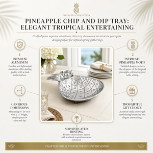 Pineapple Chip and Dip Tray 9
