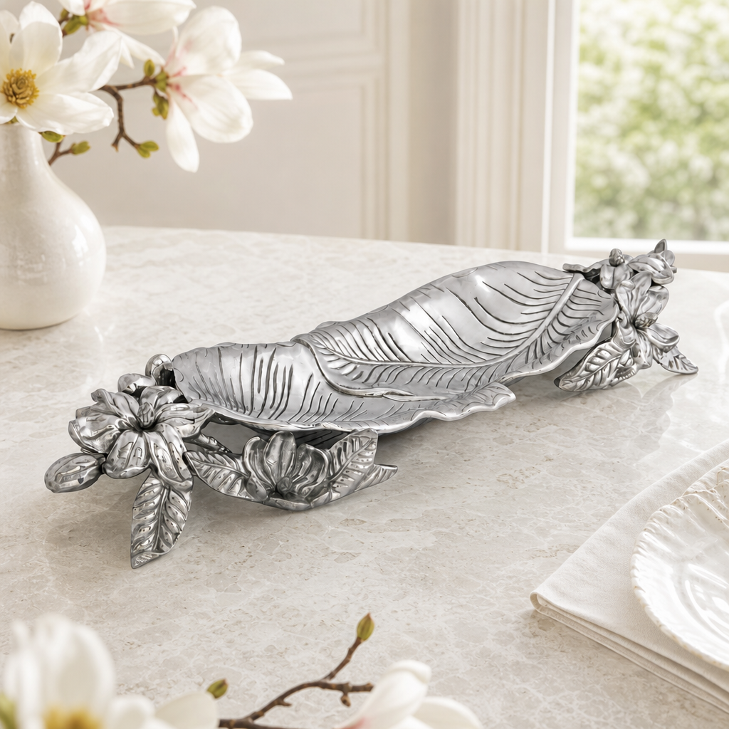 Magnolia Centerpiece Tray 1