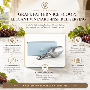 Grape Pattern Ice Scoop 11