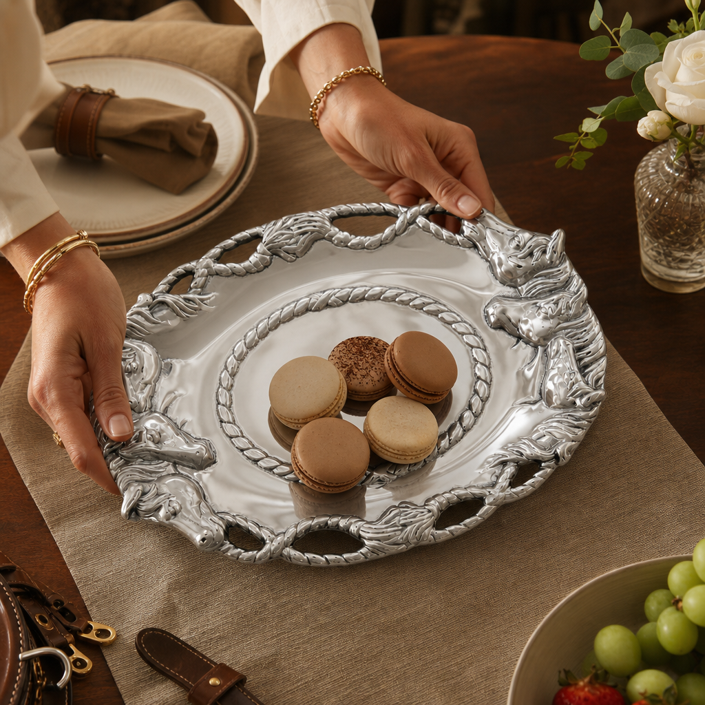 Horse Oval Tray 6