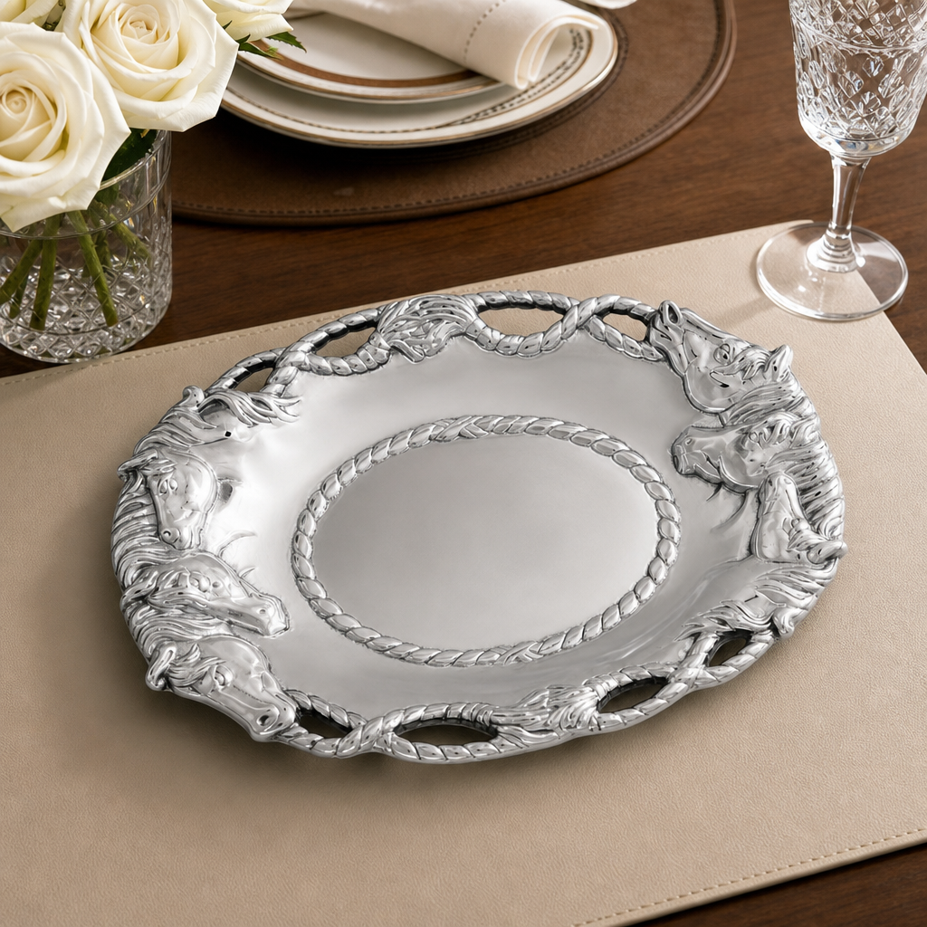 Horse Oval Tray 1