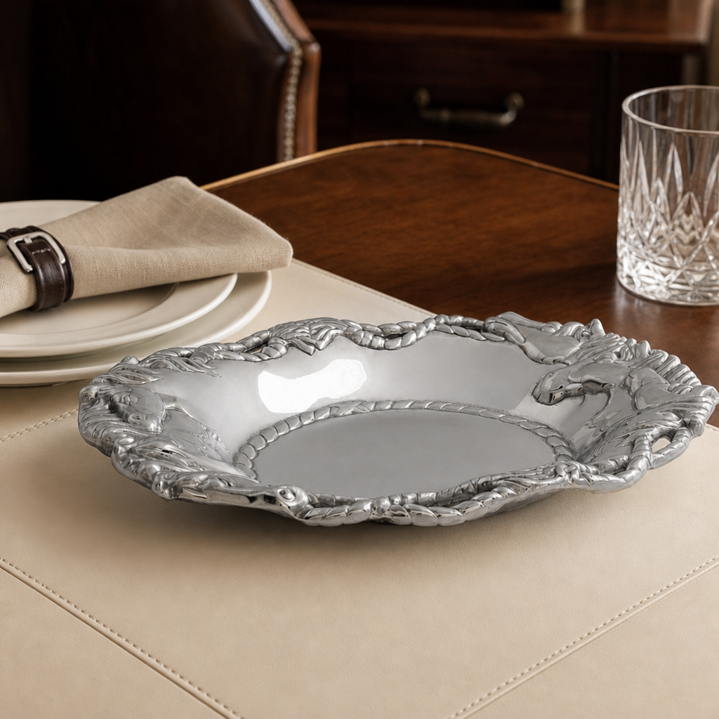 Horse Oval Tray 4