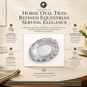 Horse Oval Tray 11