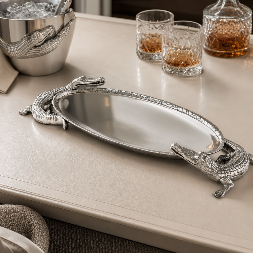 Alligator Centerpiece Tray 2