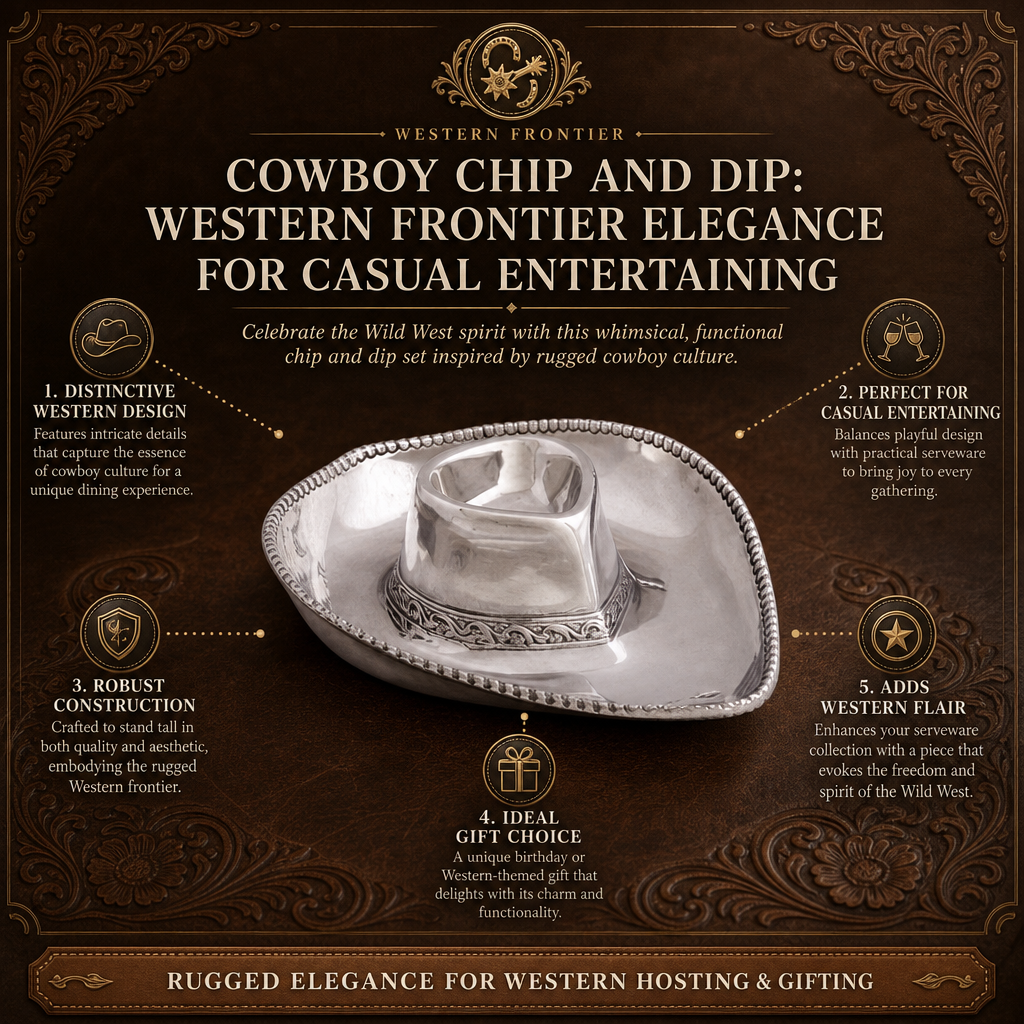 Cowboy Chip and Dip: Western Frontier Elegance for Casual Entertaining