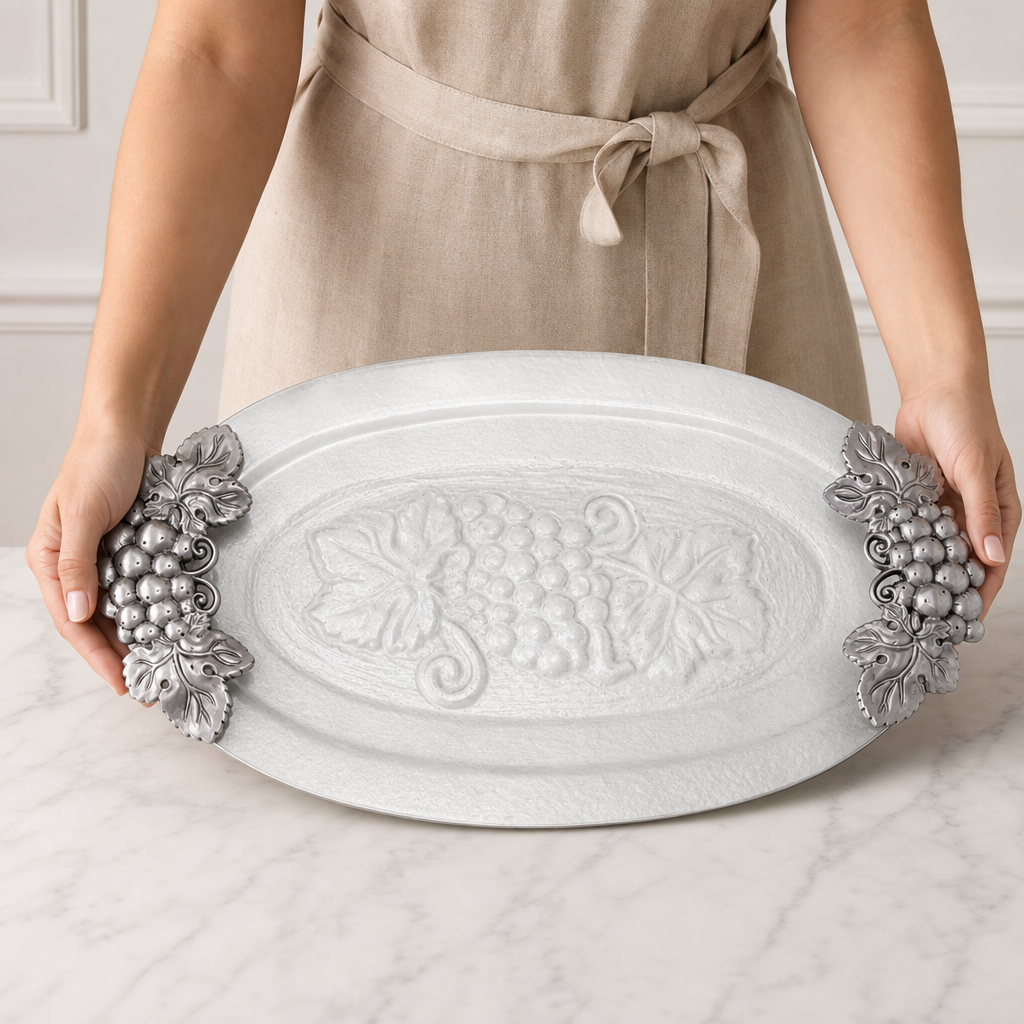 Grape Glass Platter 8