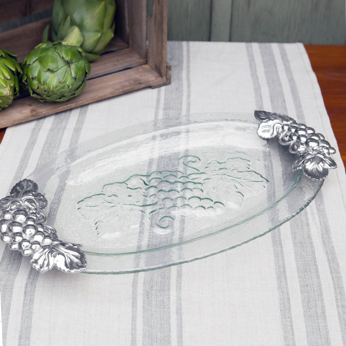 Grape Glass Platter 9