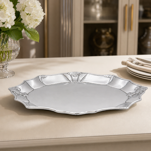 Fleur-De-Lis Oval Platter 3