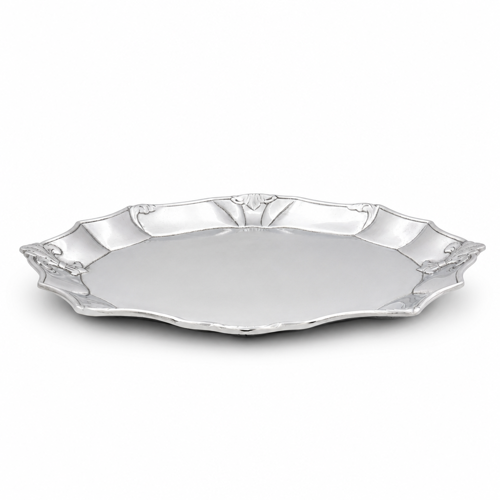 Fleur-De-Lis Oval Platter 7