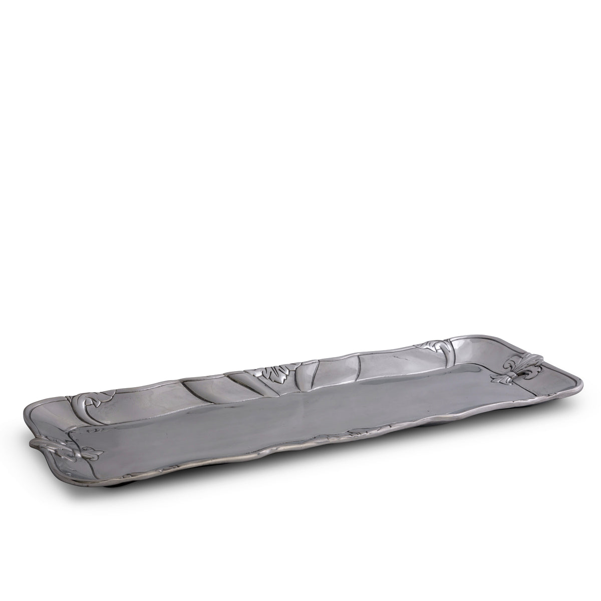 Fleur-De-Lis Oblong Tray