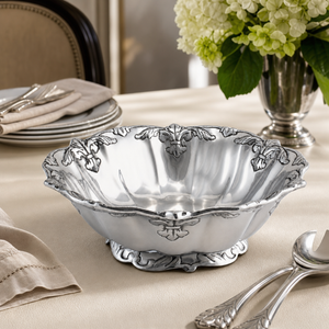 Fleur-De-Lis Salad Bowl 12 3