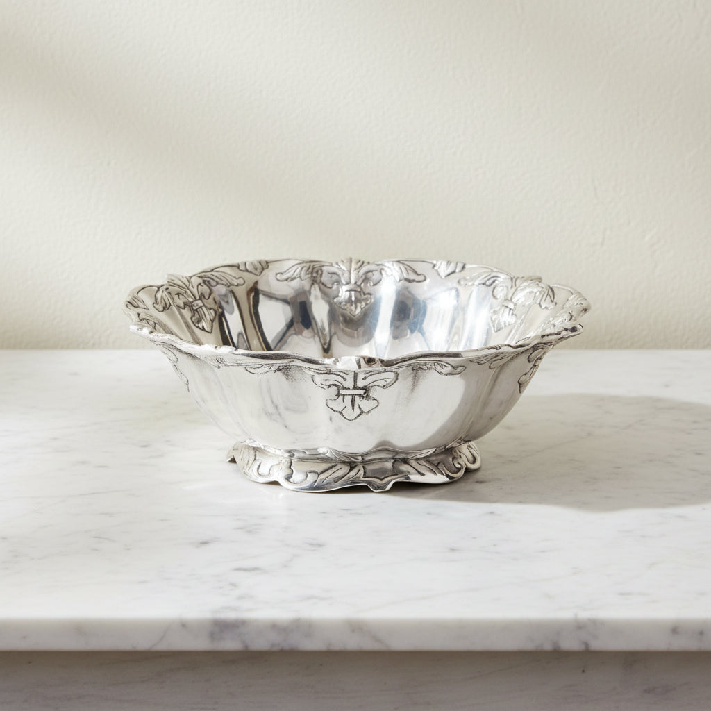 Fleur-De-Lis Salad Bowl 12 15