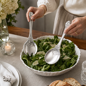 Fleur-De-Lis Serving Set 4