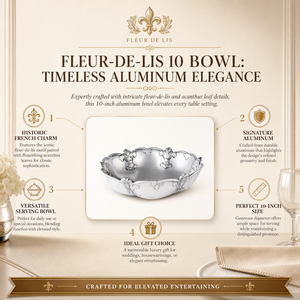 Fleur-De-Lis 10 Bowl 16