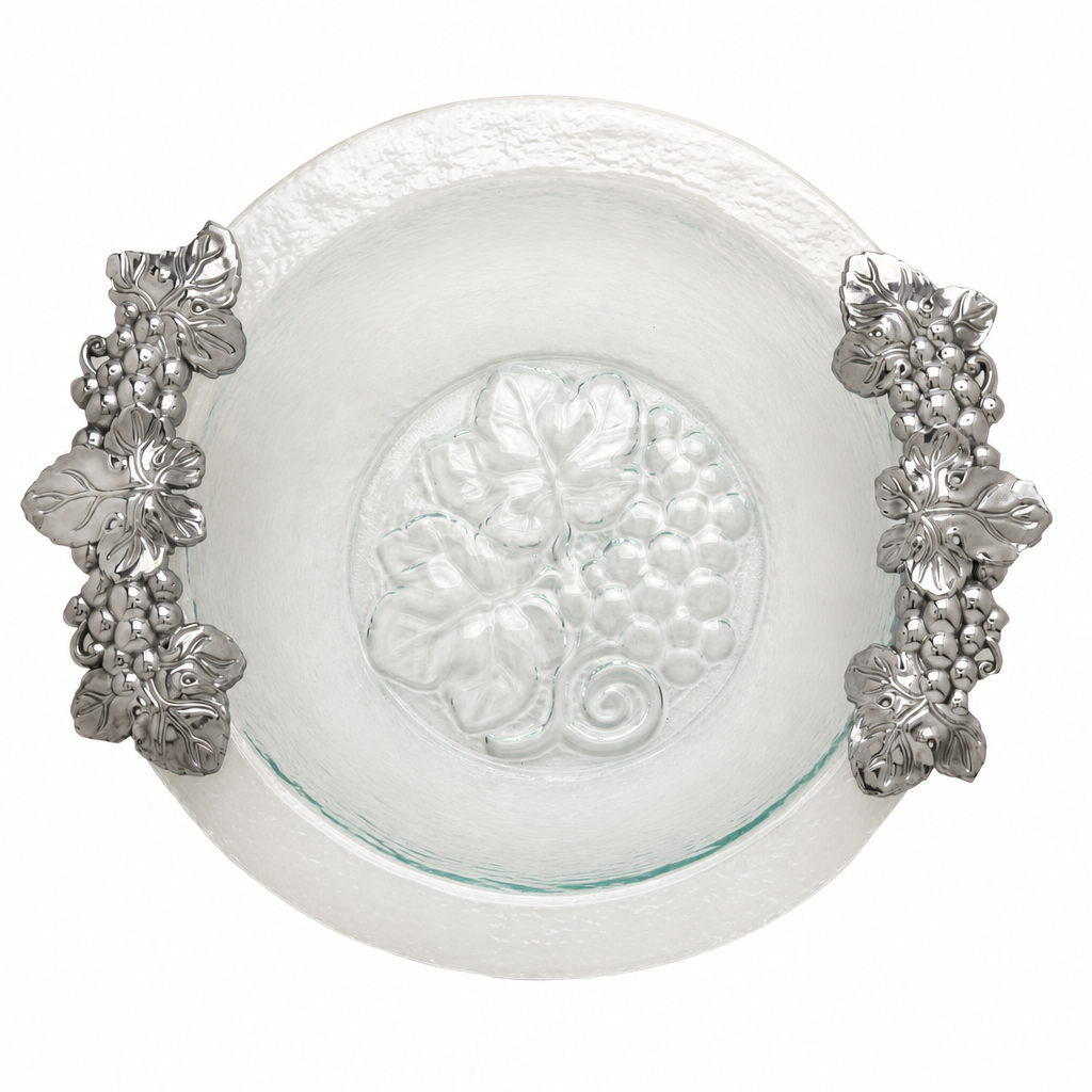 Grape Glass Salad Bowl 1