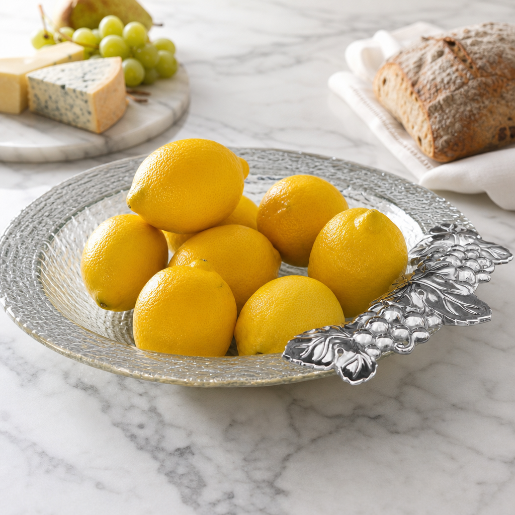Grape Glass Salad Bowl 7