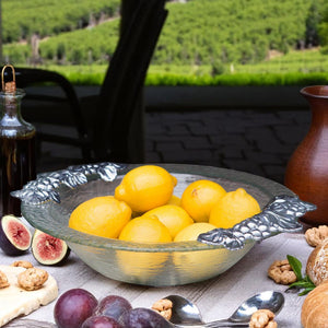 Grape Glass Salad Bowl