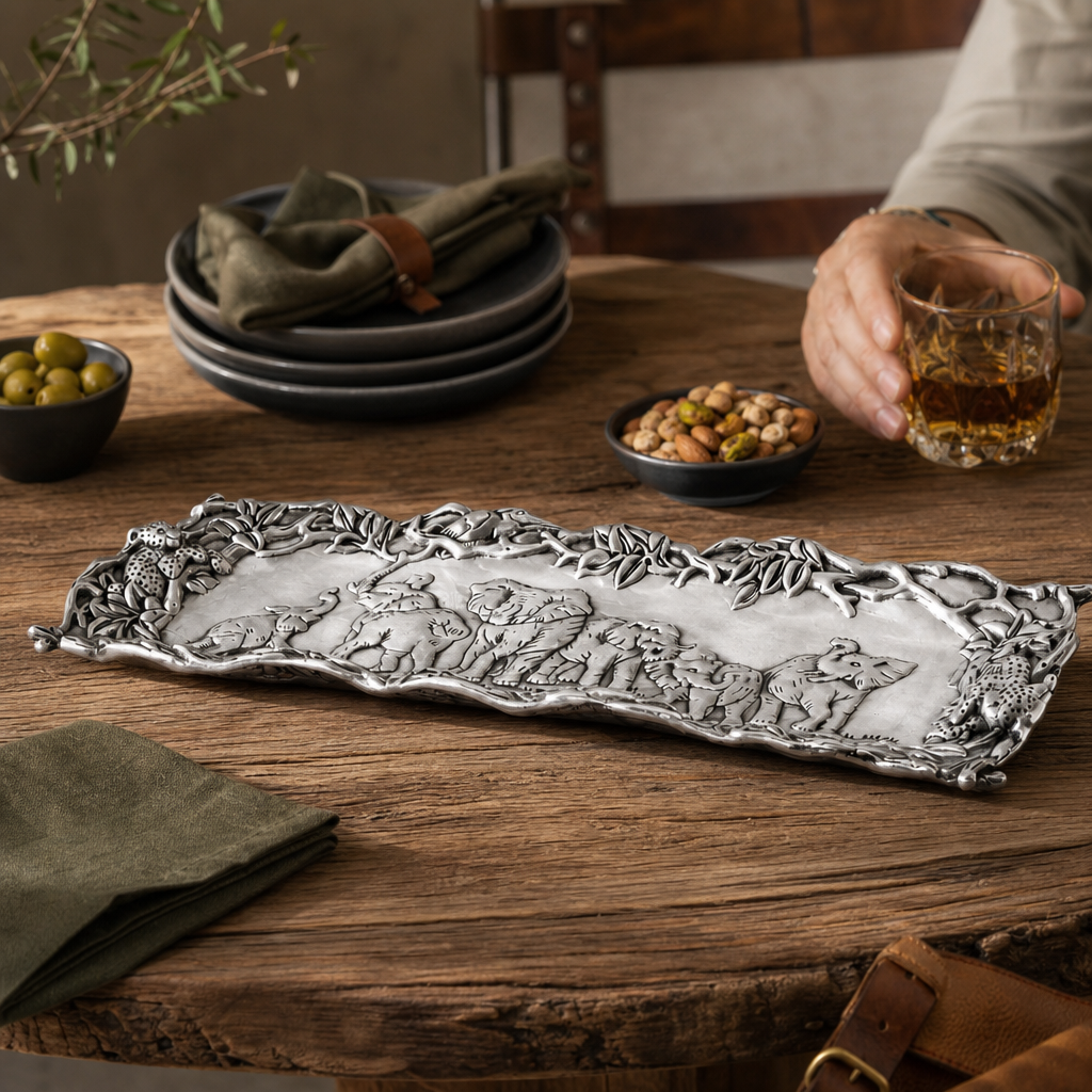 Elephant Oblong Tray 7