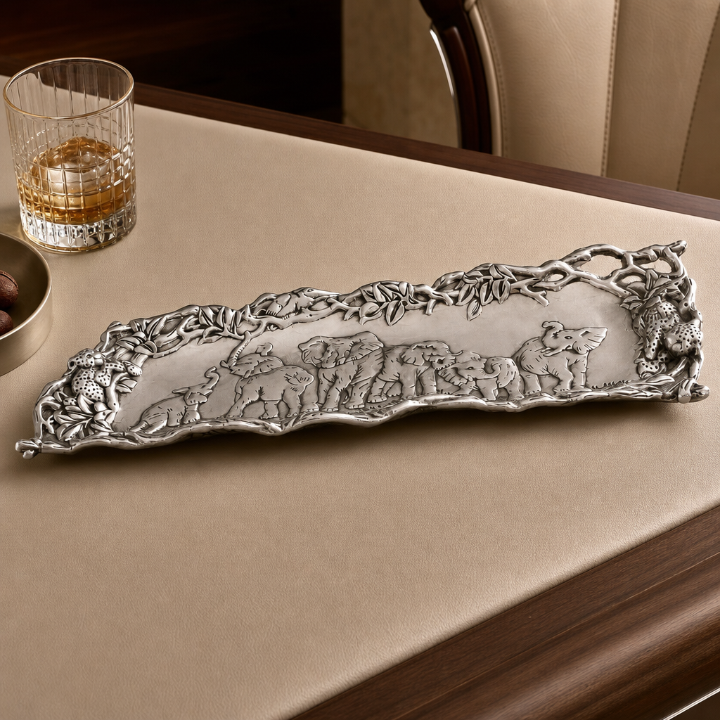 Elephant Oblong Tray 4