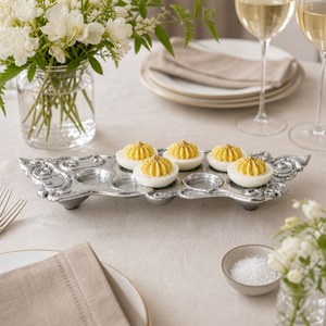 Fleur-De-Lis Deviled Egg Holder 5