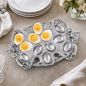 Fleur-De-Lis Deviled Egg Holder 7
