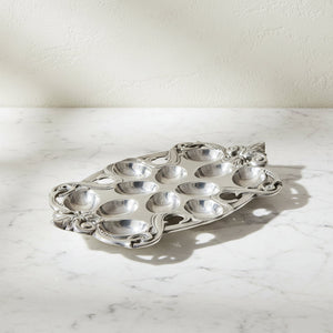 Fleur-De-Lis Deviled Egg Holder 11