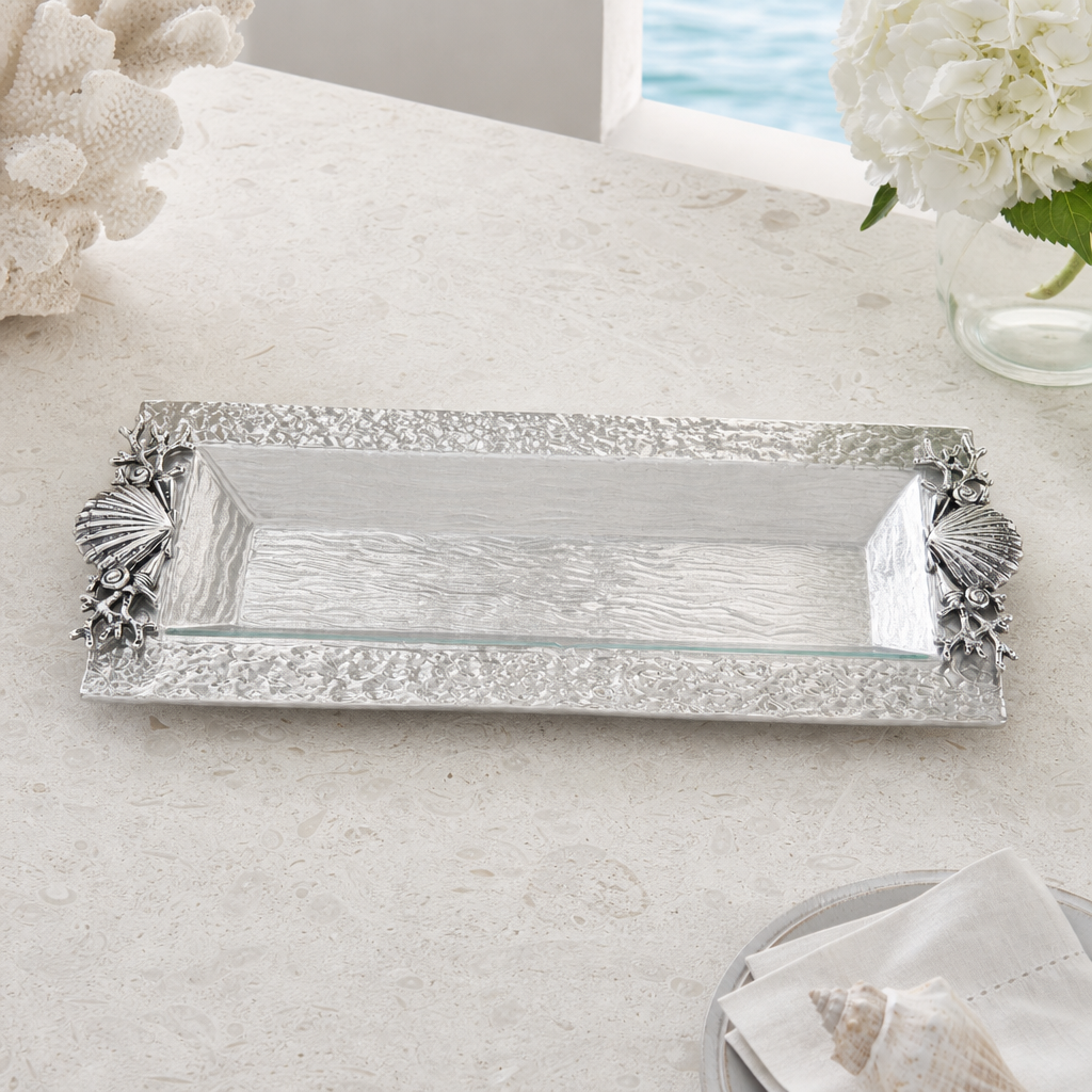 Shell/Sea Life Oblong Tray 2