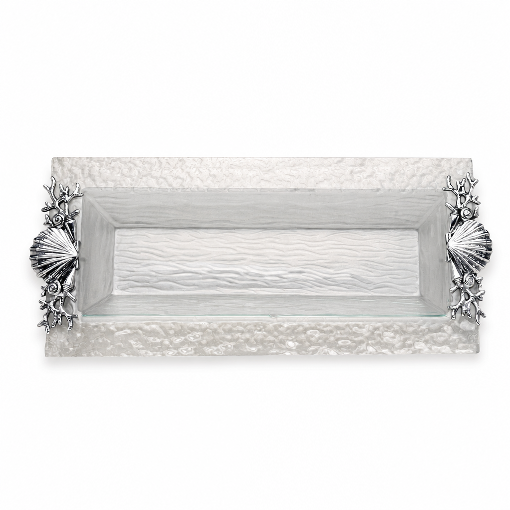 Shell/Sea Life Oblong Tray 1
