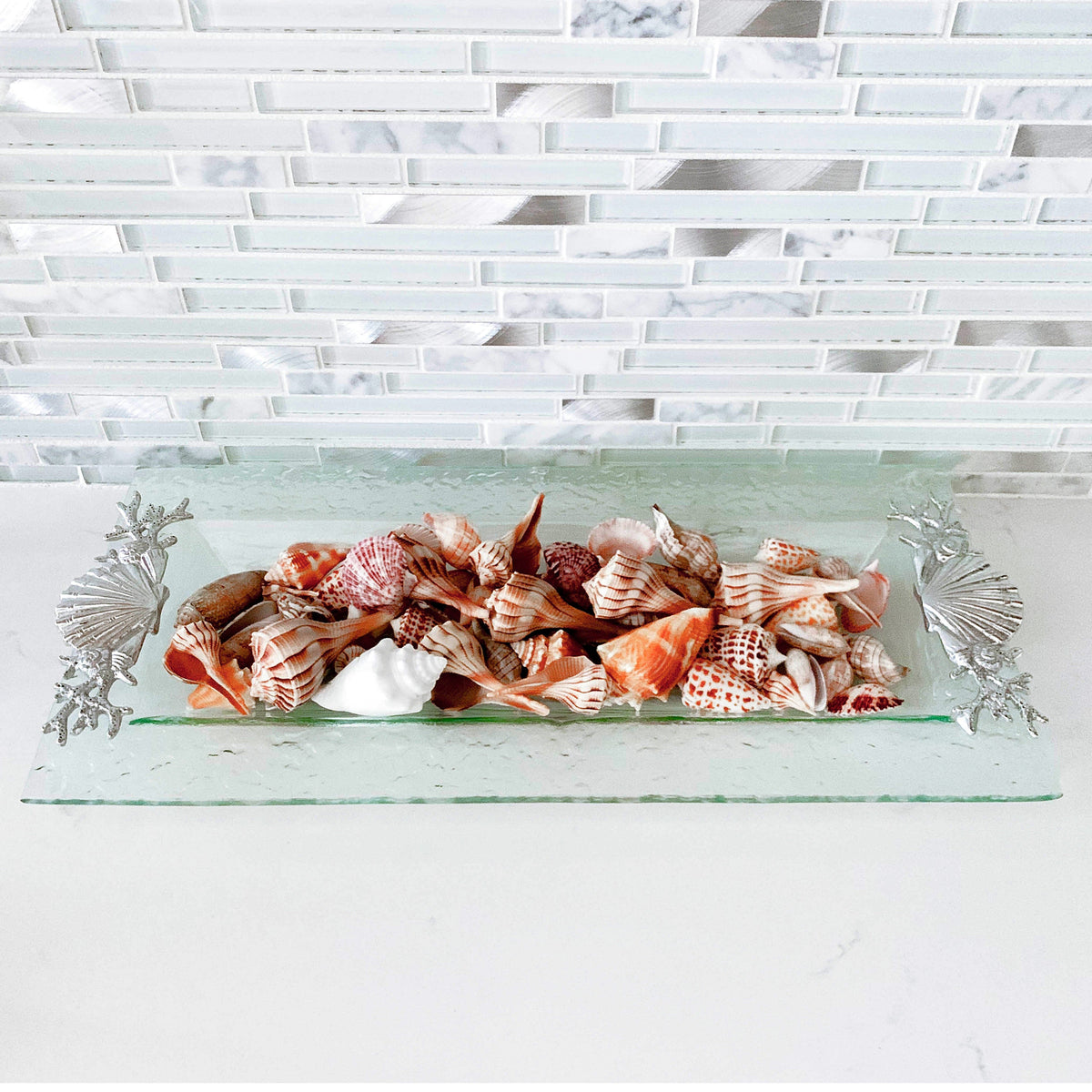 Shell/Sea Life Oblong Tray 5
