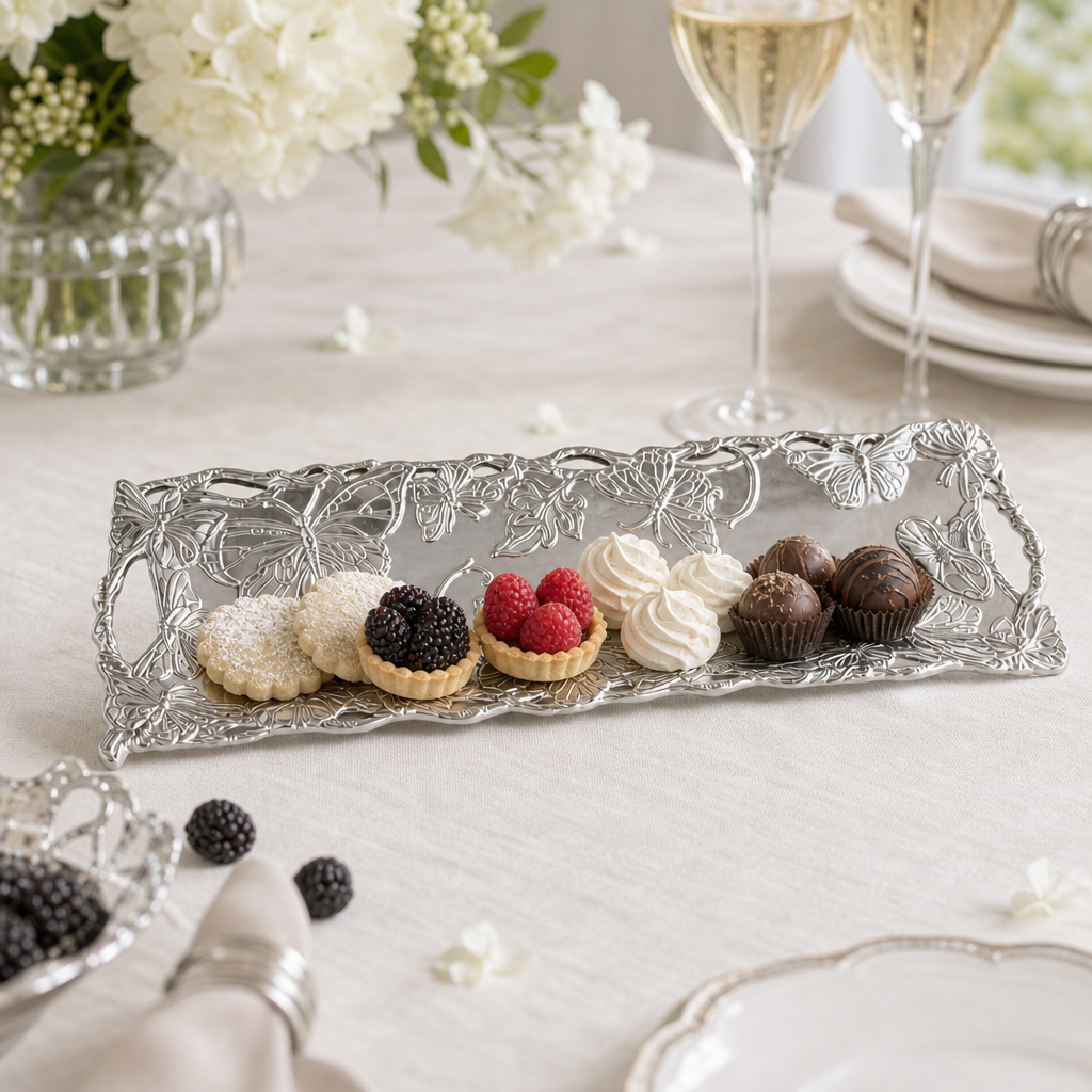 Butterfly - Oblong Tray 18 x 6 7