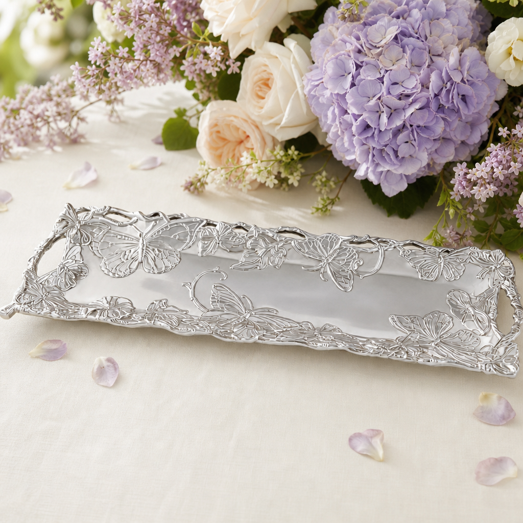 Butterfly - Oblong Tray 18 x 6 12