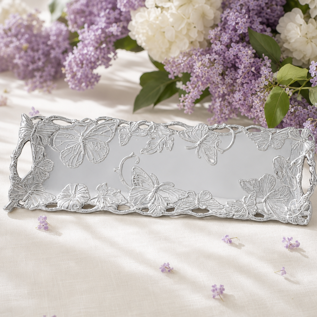 Butterfly - Oblong Tray 18 x 6 5