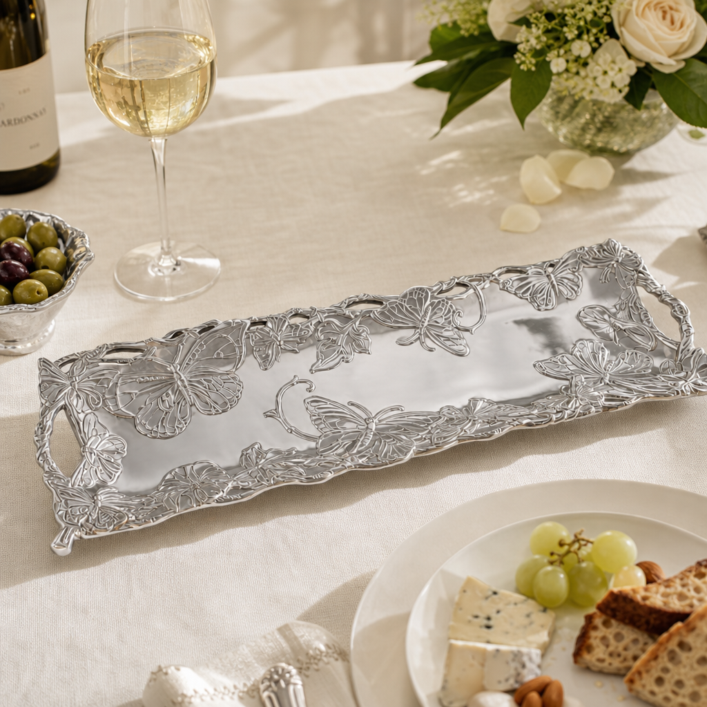 Butterfly - Oblong Tray 18 x 6 16
