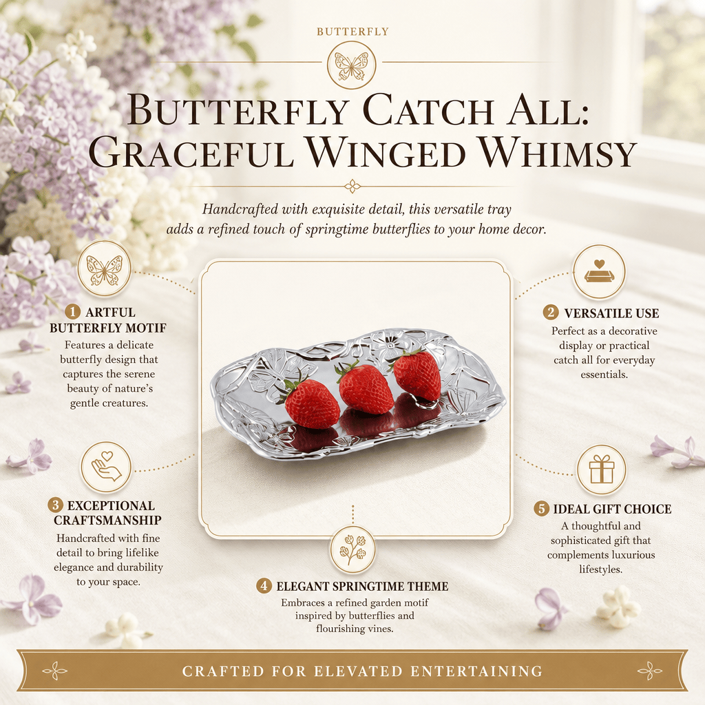 Butterfly Catch All: Graceful Winged Whimsy