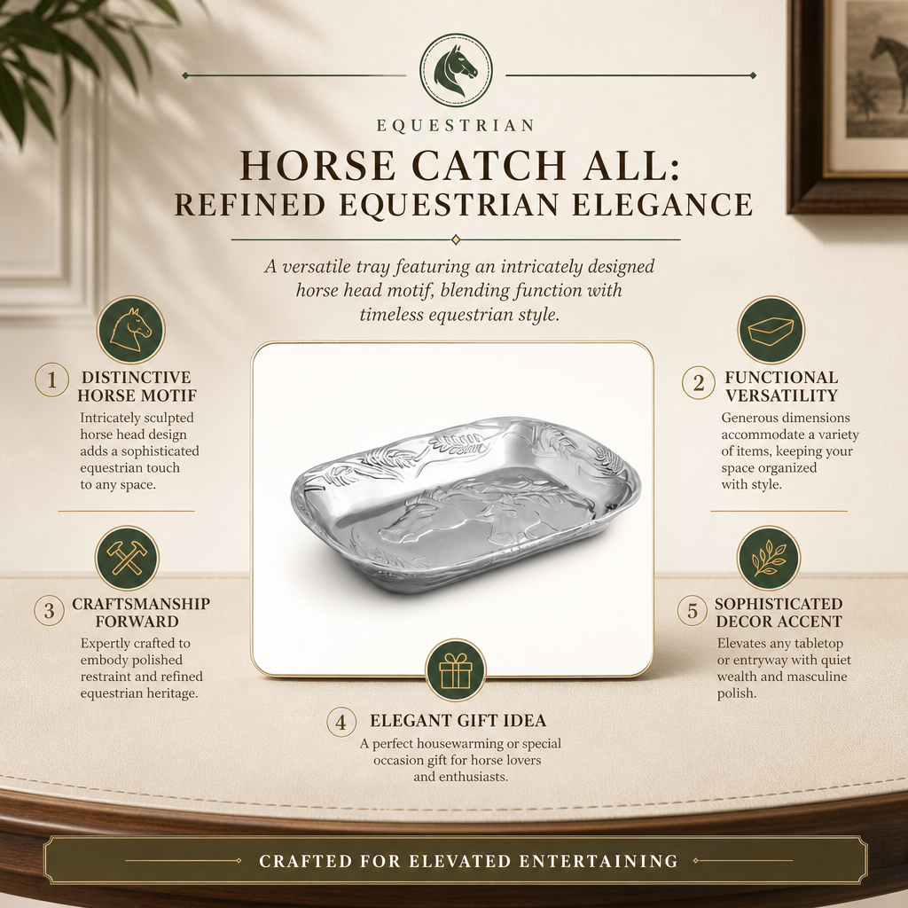 Horse Catch All: Refined Equestrian Elegance