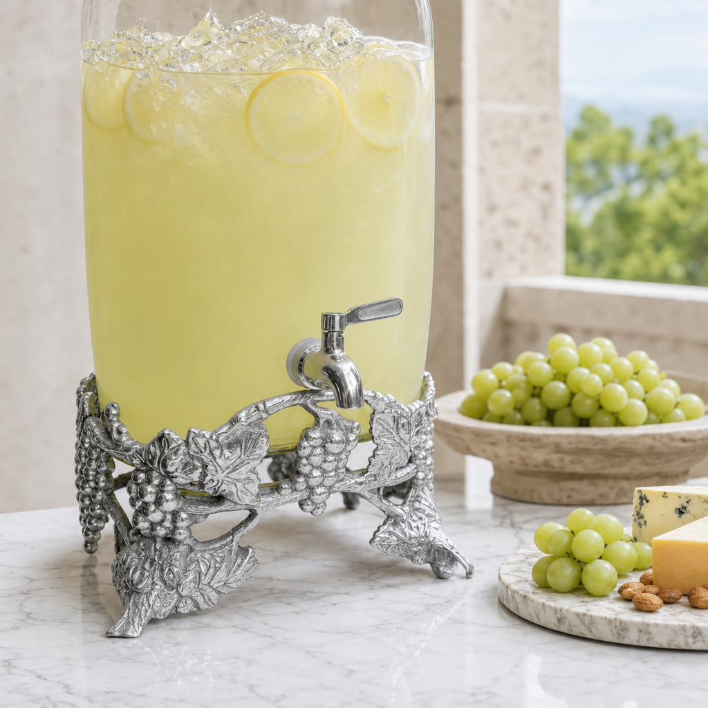 Elevated Grape Beverage Server 6